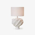Sculptural Shell Inspired Table Lamp