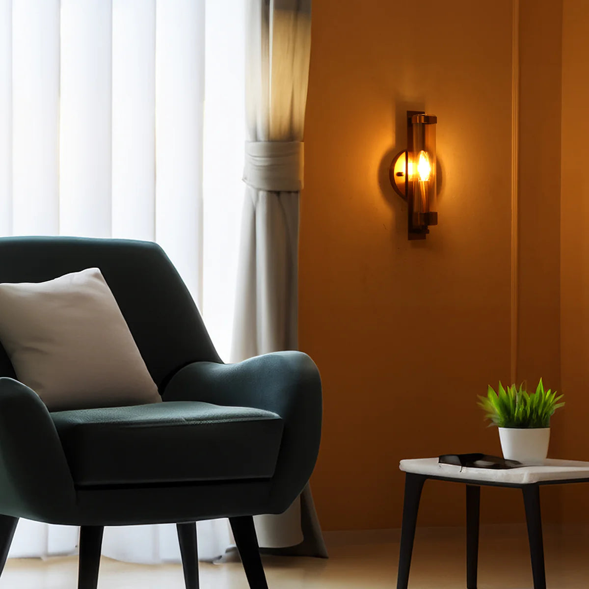 Make Peace Sleek Wall Light